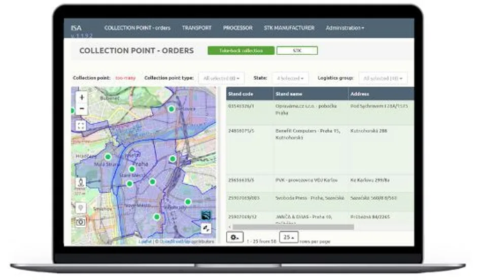 Take-Back System (TBS)